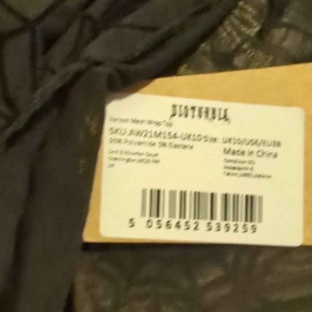 Disturbia venom mesh wrap top size 6 new - Picture 2 of 5